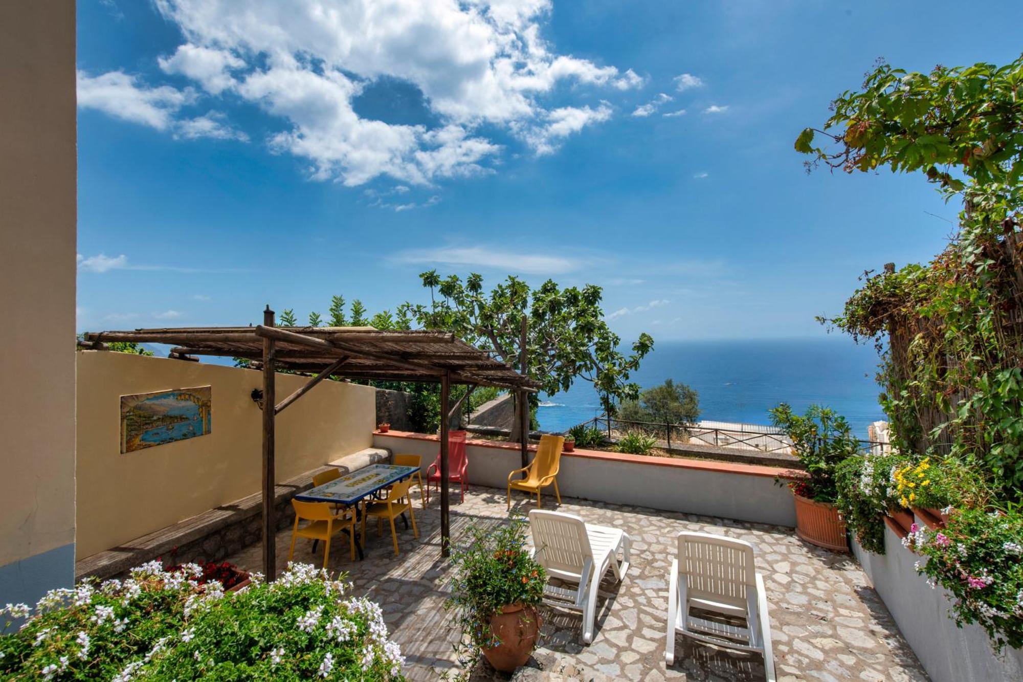 La Sciuscella Villa Conca dei Marini Luaran gambar