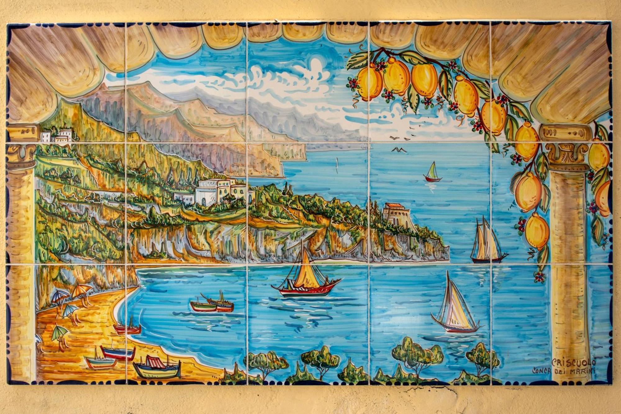 La Sciuscella Villa Conca dei Marini Luaran gambar